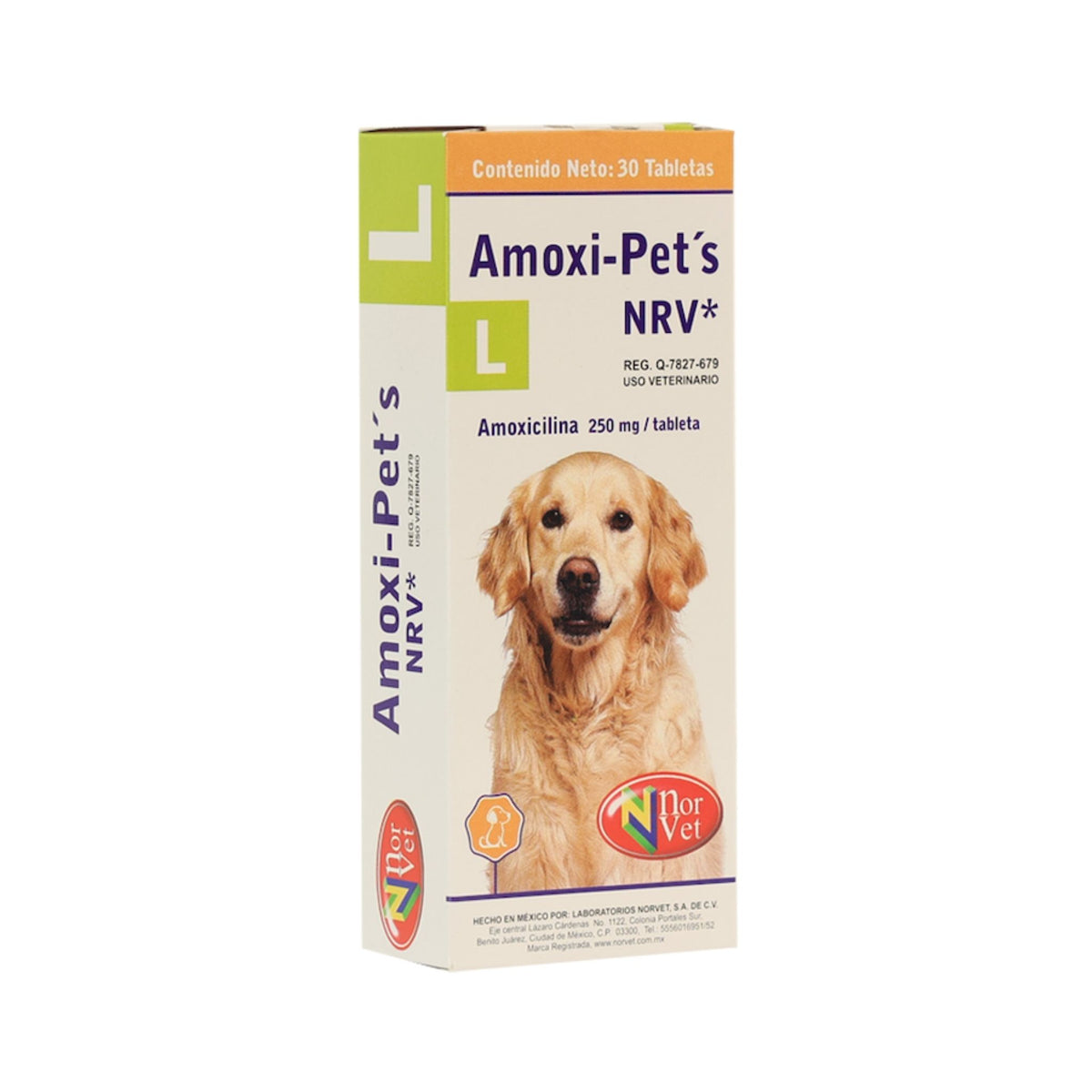 AMOXI-PETS L 250mg 30 tabs