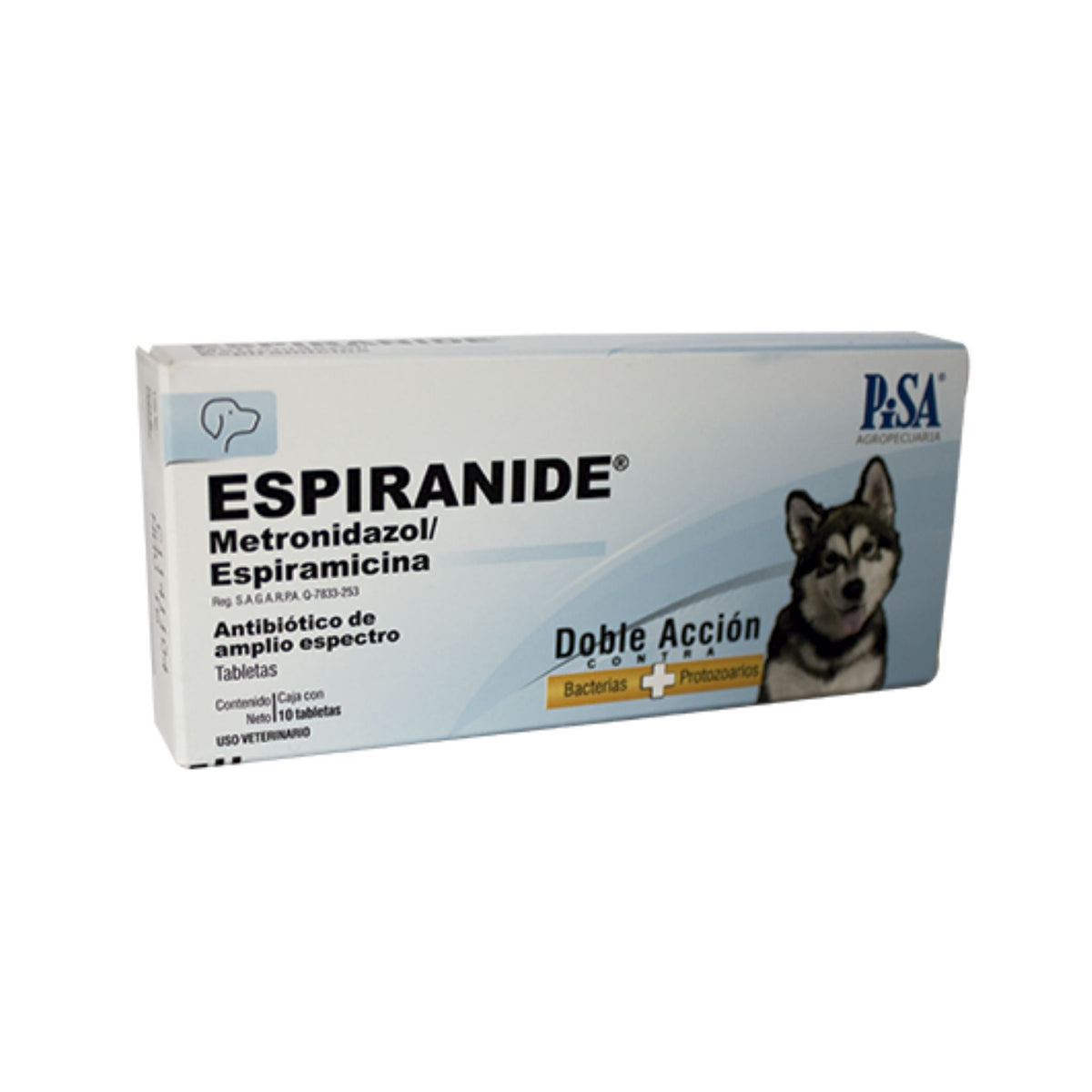 ESPIRANIDE 125 mg 10 tabs