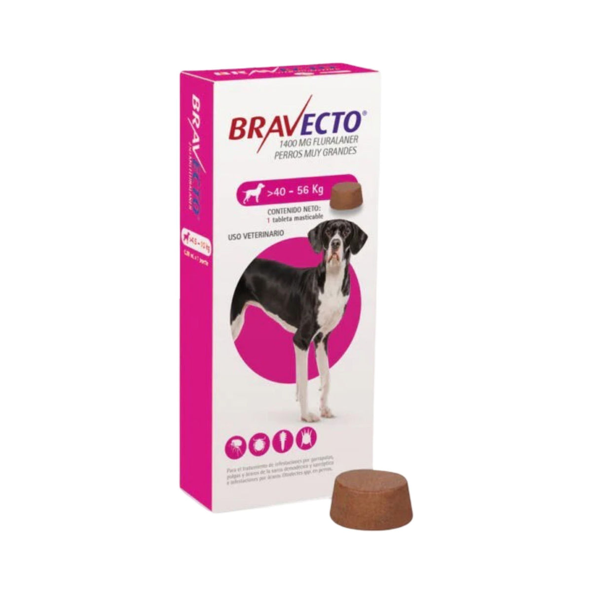 BRAVECTO 40 a 56 kg 1 tab