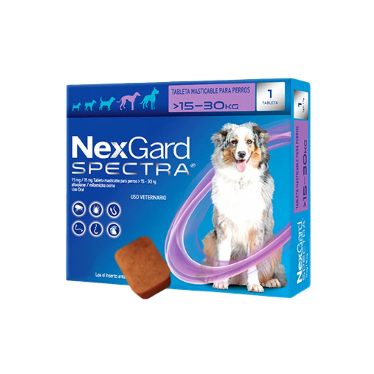 NEXGARD SPECTRA L 15.1 a30 kg 1 tab