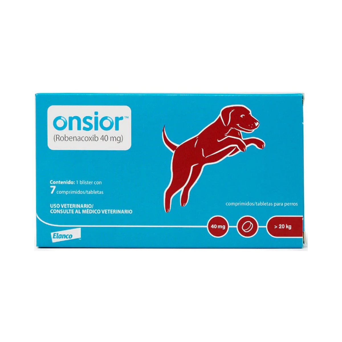 ONSIOR +20 kg 40 mg 7 tabs
