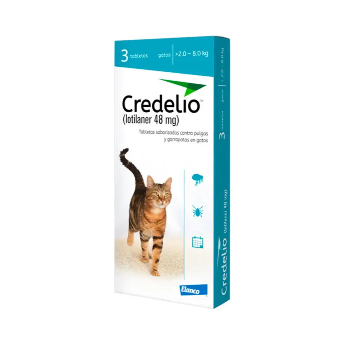CREDELIO 2 A 8 kg 3 tabs GATO