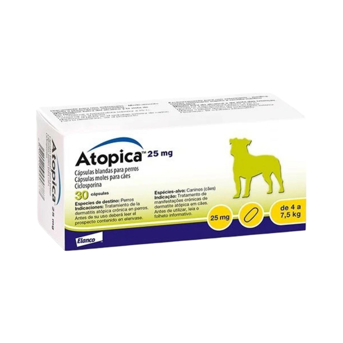 ATOPICA 4 a 7.5 kg 25mg 30 caps