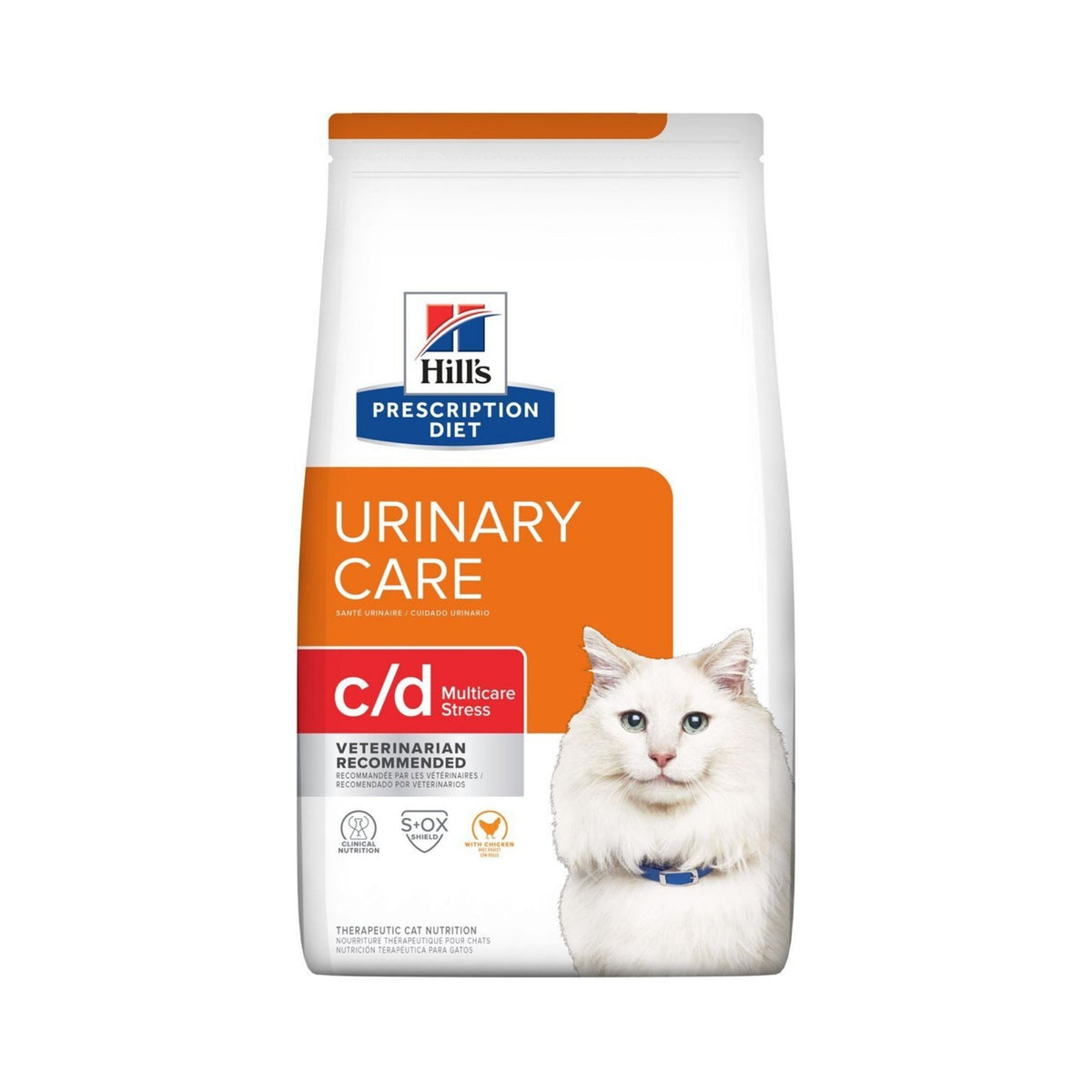 C/D URINARY CARE STRESS 1.8 kg GATO