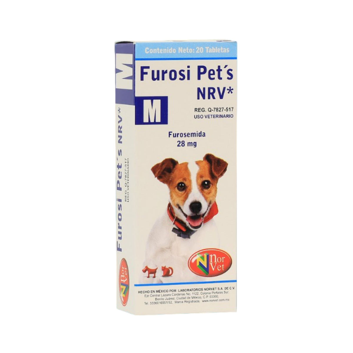 FUROSI PETS M 28 mg 20 tabs