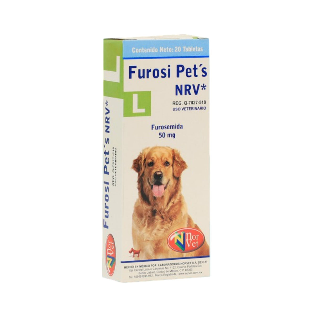 FUROSI PETS L 50 mg 20 tabs
