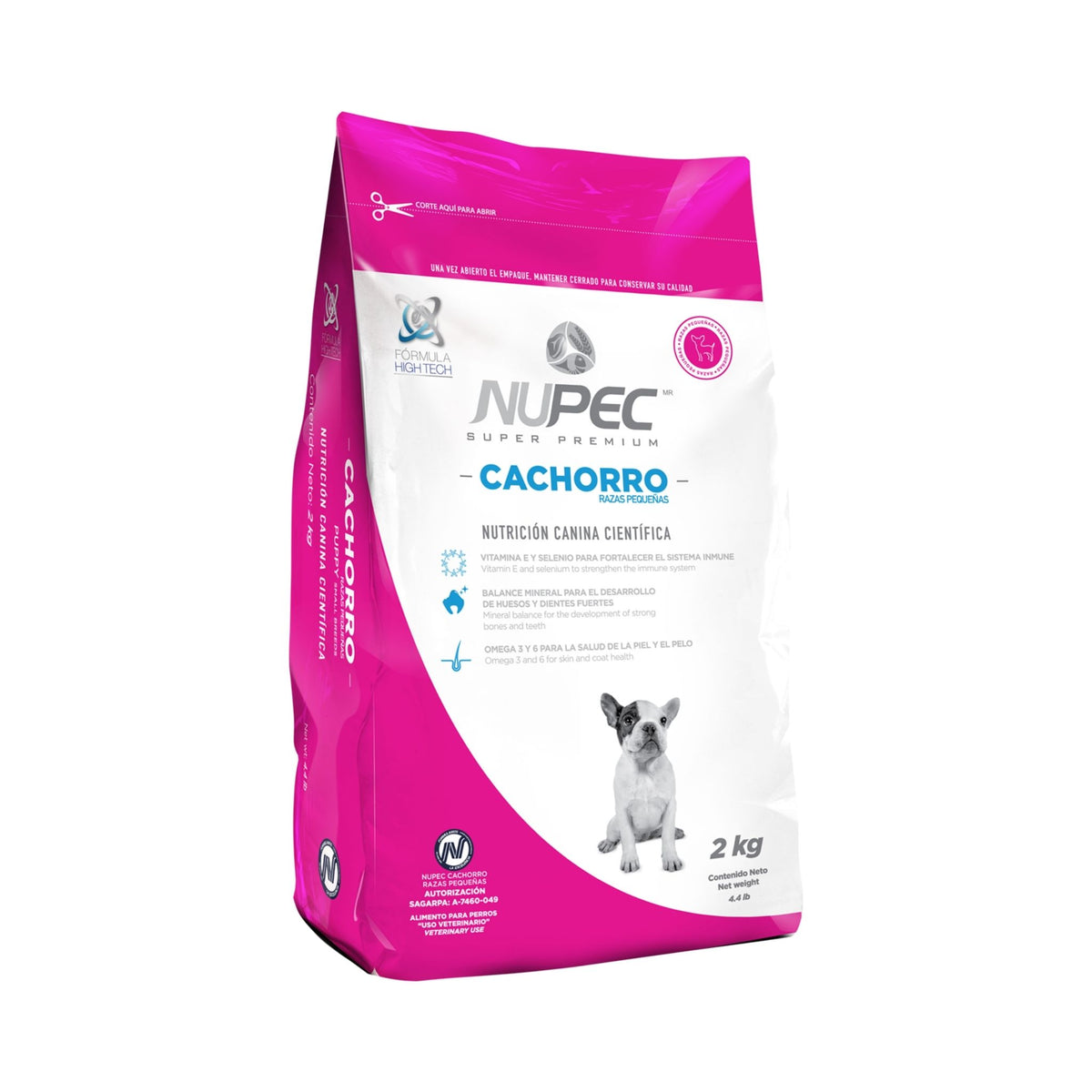 CACHORRO RAZA PEQUEÑA 2 kg PERRO