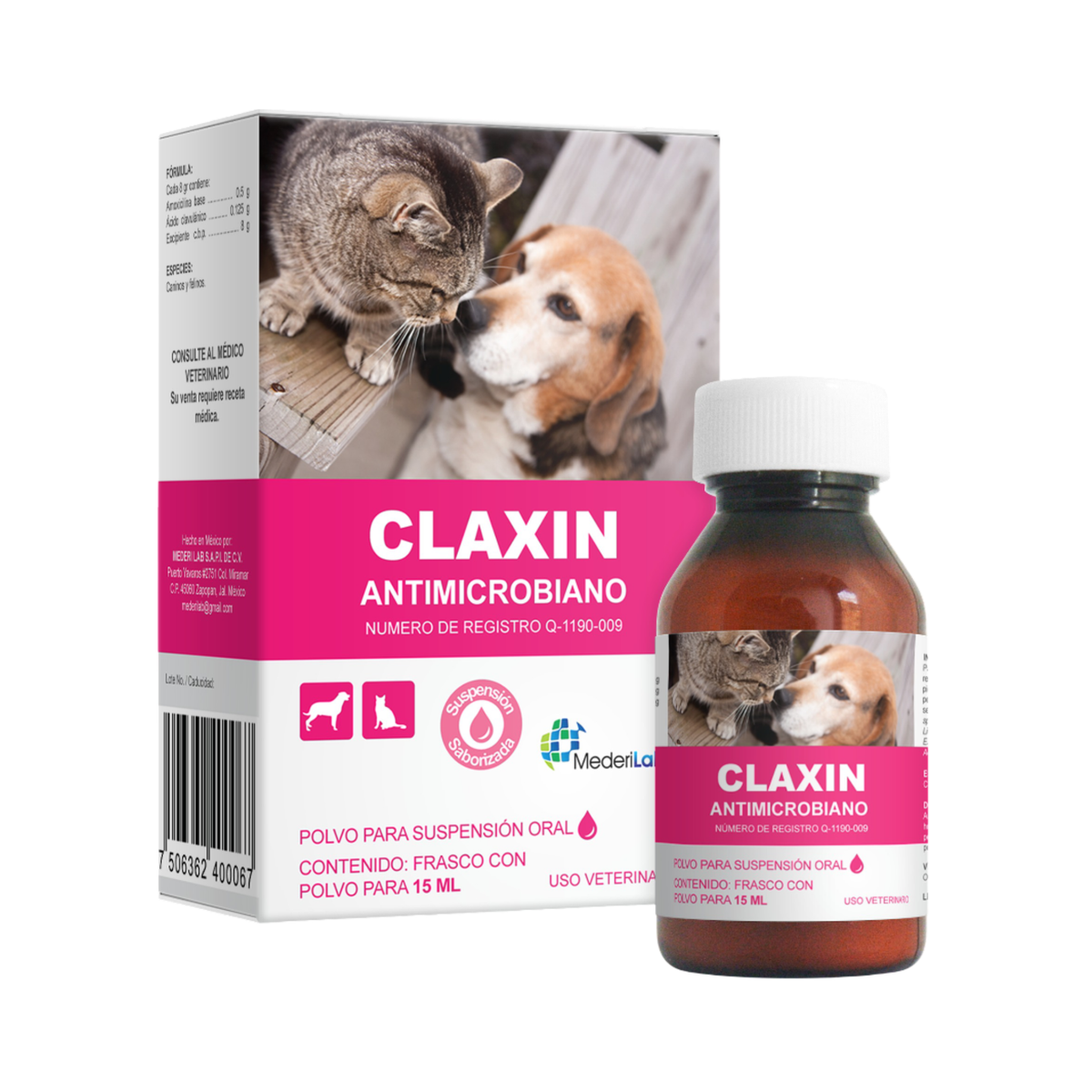 CLAXIN SUSPENSIÓN 15 ml
