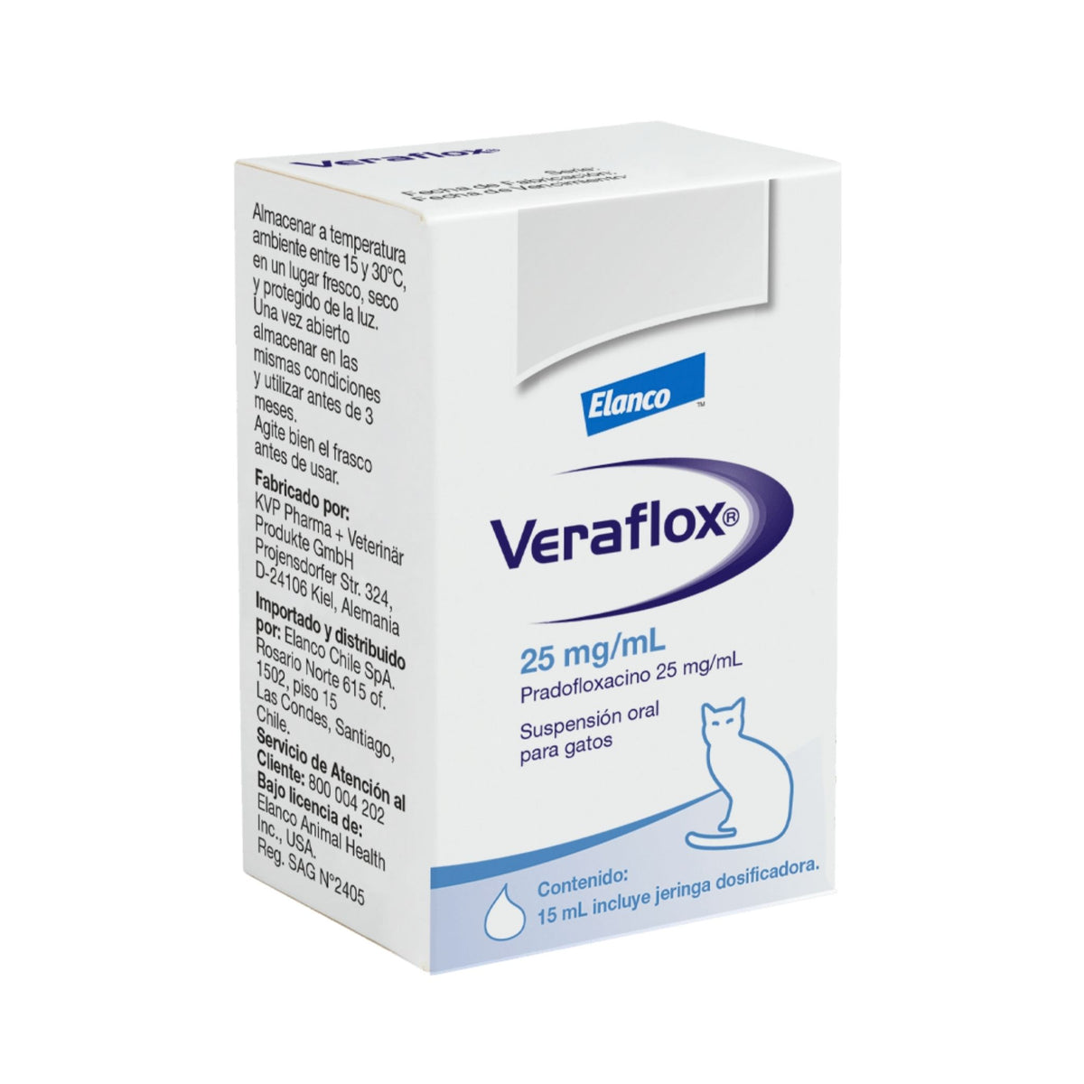 VERAFLOX 25 mg 15 ml