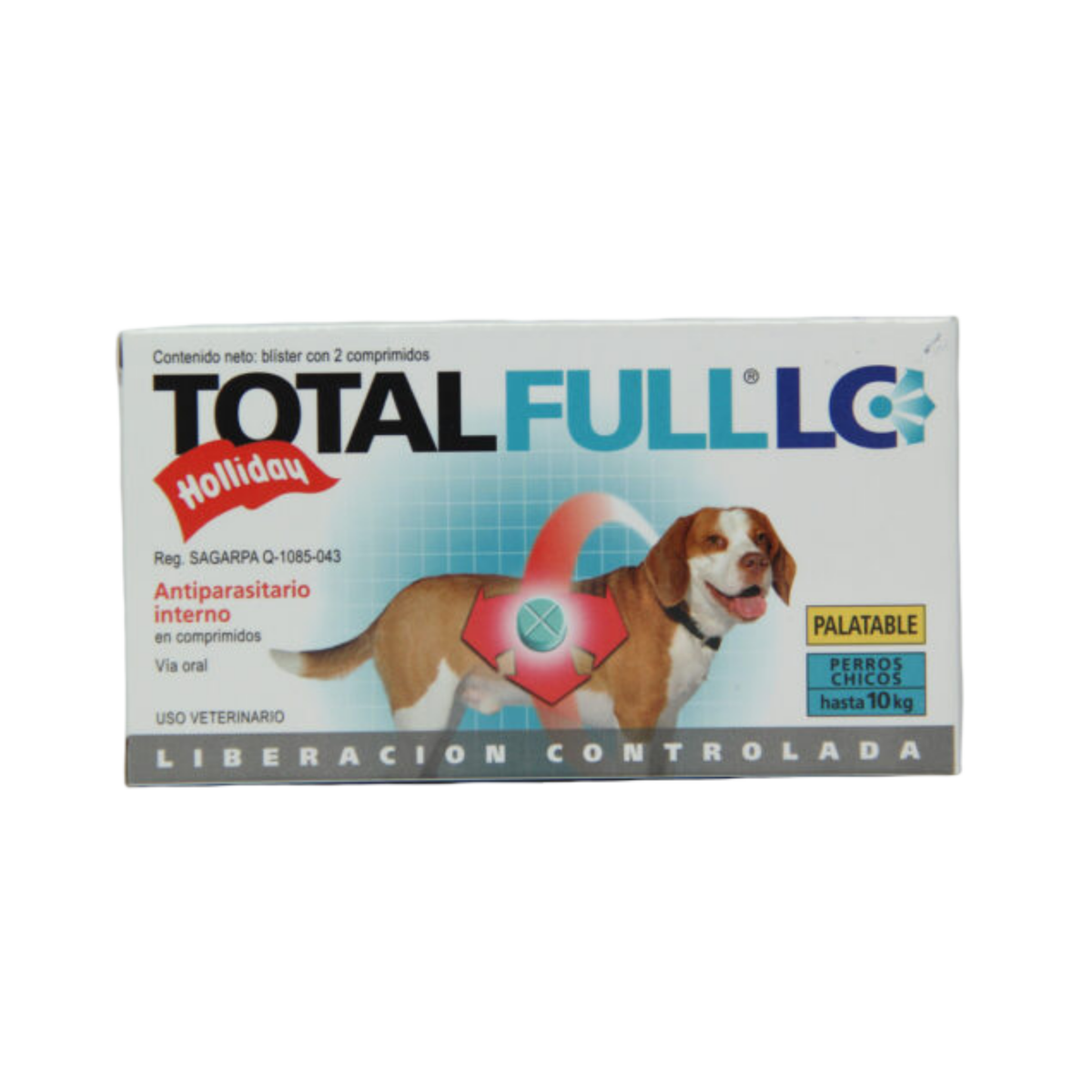 TOTAL FULL LC 0 a 10 kg 2 tabs PERRO