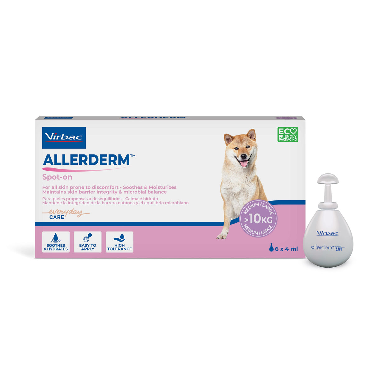 ALLERDERM SPOT ON 6 pipetas de 4 ml +10 kg PERRO