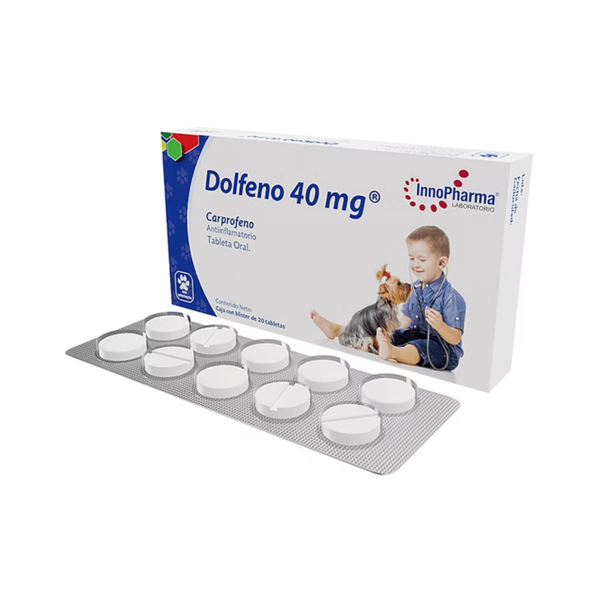 Dolfeno 40 mg 20 tabletas