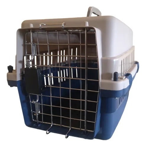 CAJA TRANSPORTADORA 2 PTAS 50X34X32 C/TAPETE