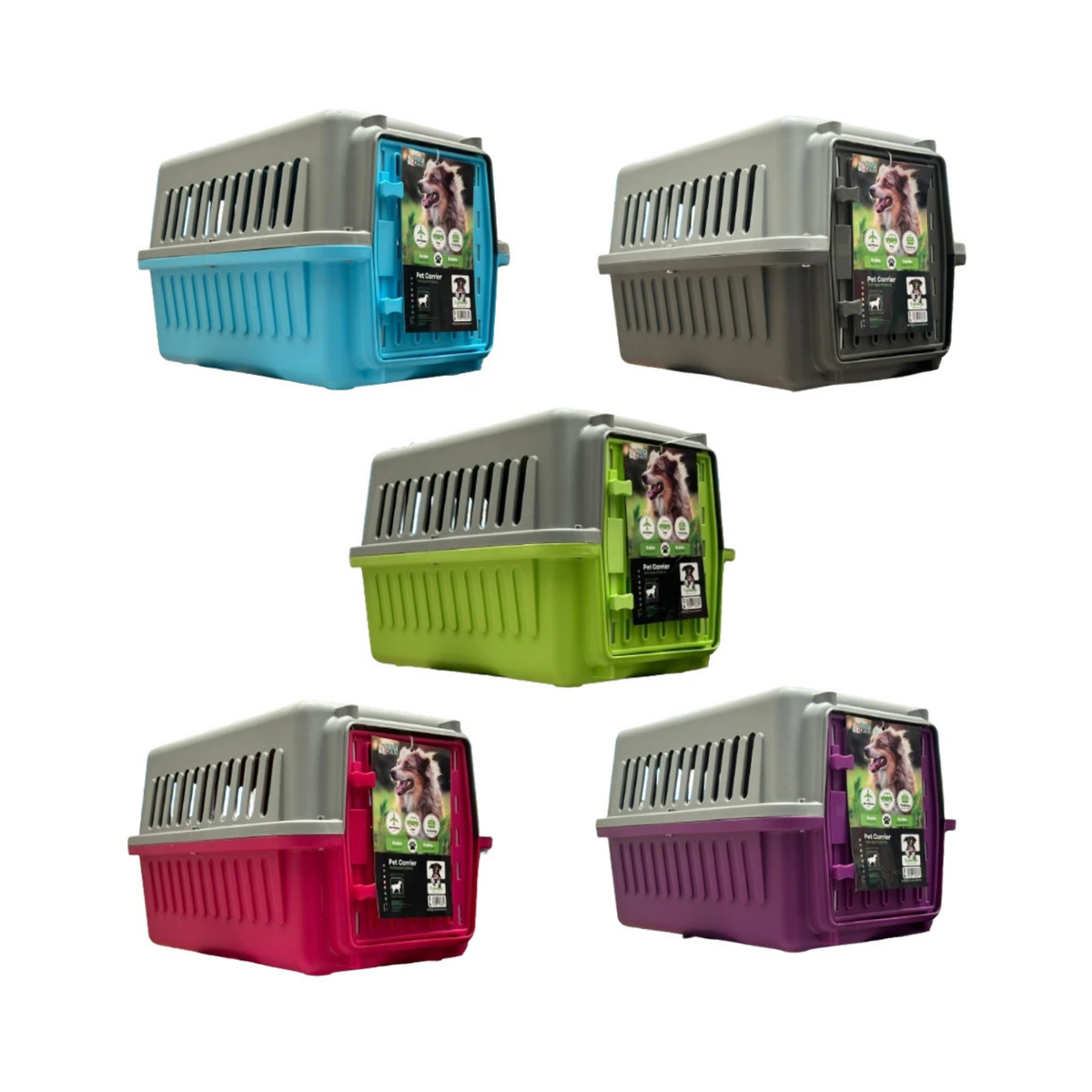 CAJA TRANSPORTADORA ECO OCEAN PETS 43x30x26