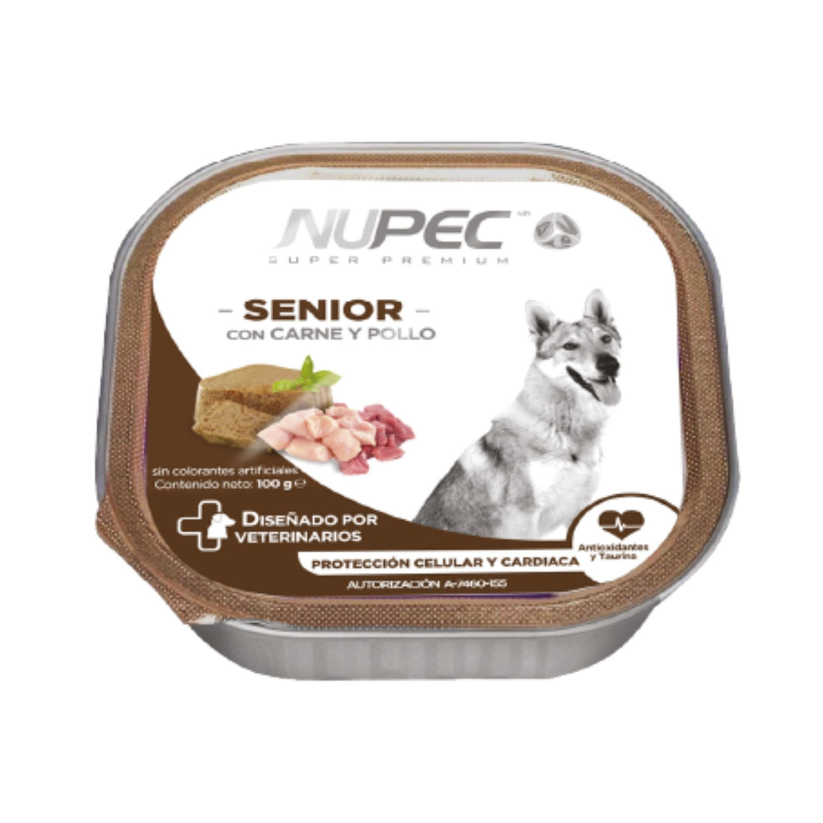 SENIOR lata 100 g PERRO