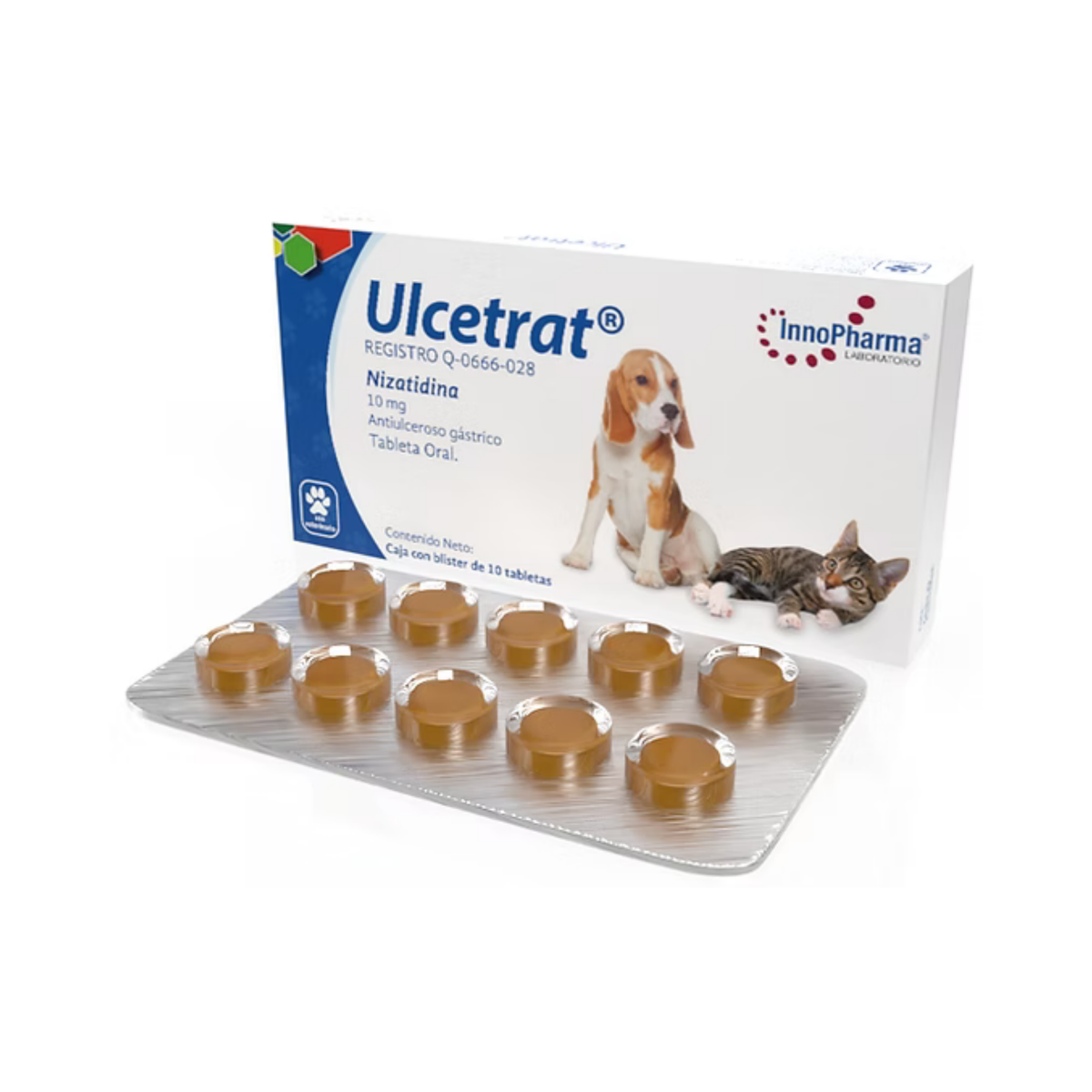 ULCETRAT 10 mg 10 tabs