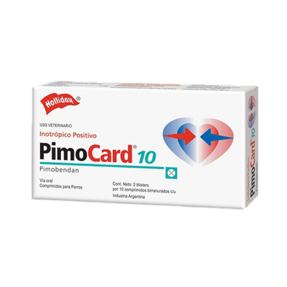 PIMOCARD 10 mg 20 tabs