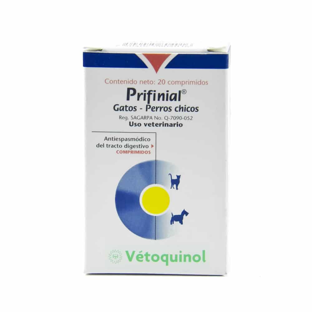 PRIFINIAL 7 mg 20 tabs PERRO/GATO