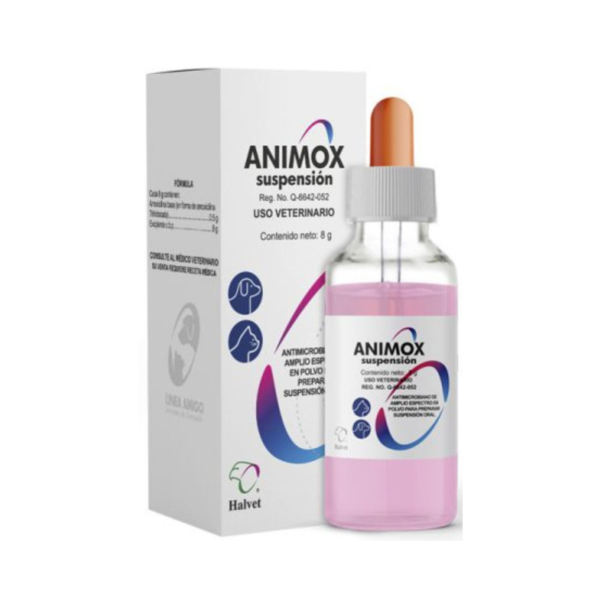 ANIMOX SUSPENSIÓN 8 g 15 ml