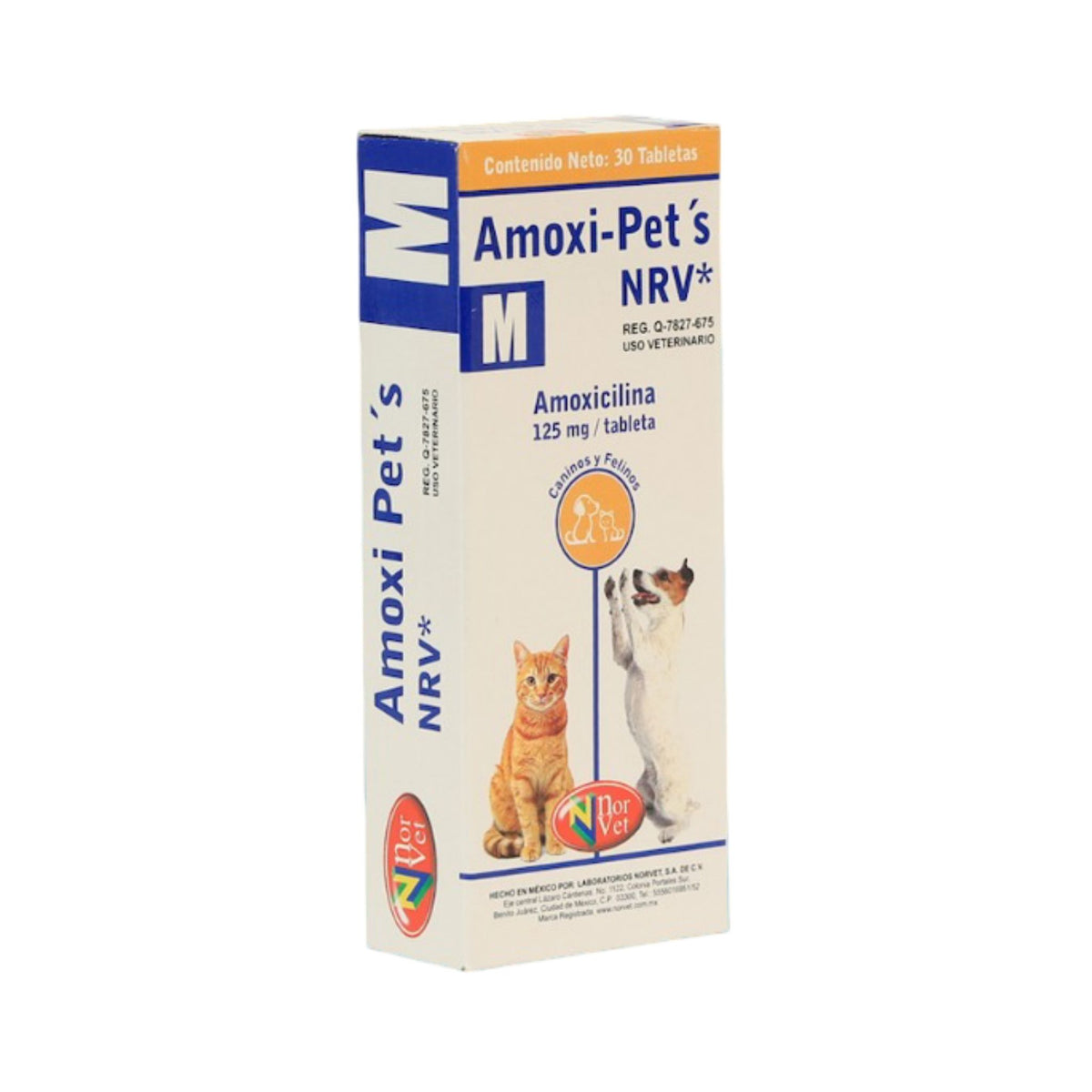 AMOXI-PETS M 125 mg 30 tabs