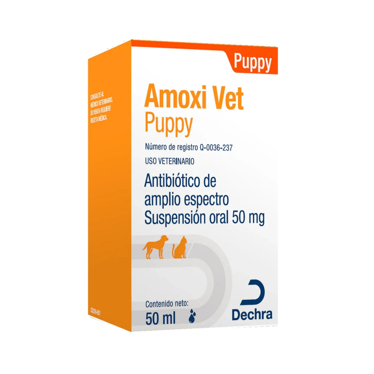 AMOXI VET PUPPY SUSPENSIÓN 50 mg 50 ml