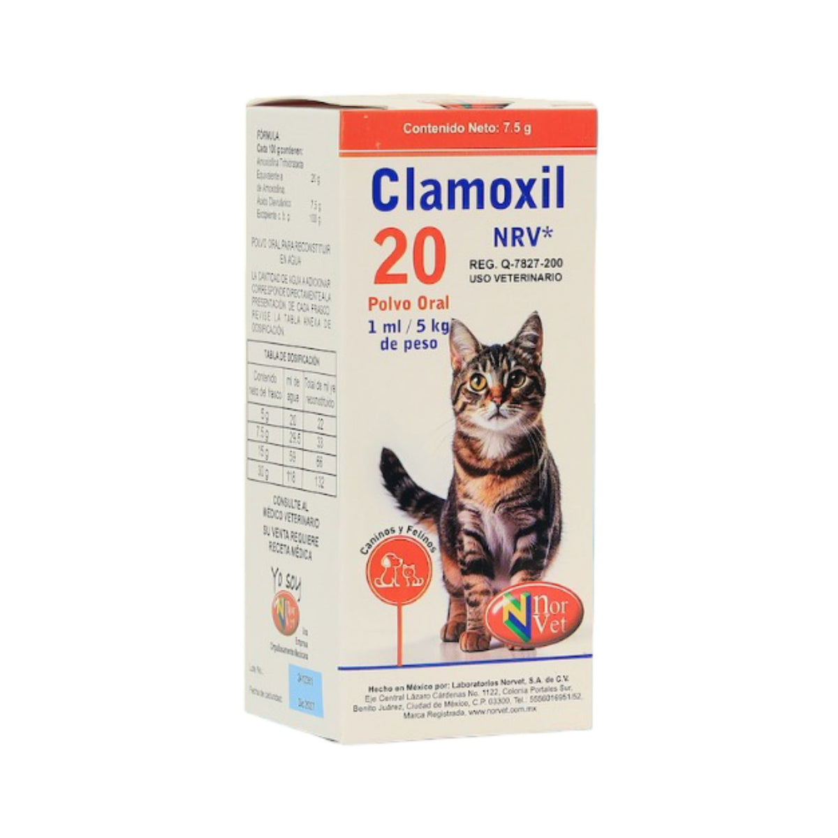 CLAMOXIL SUSPENSIÓN 50 mg 33 ml