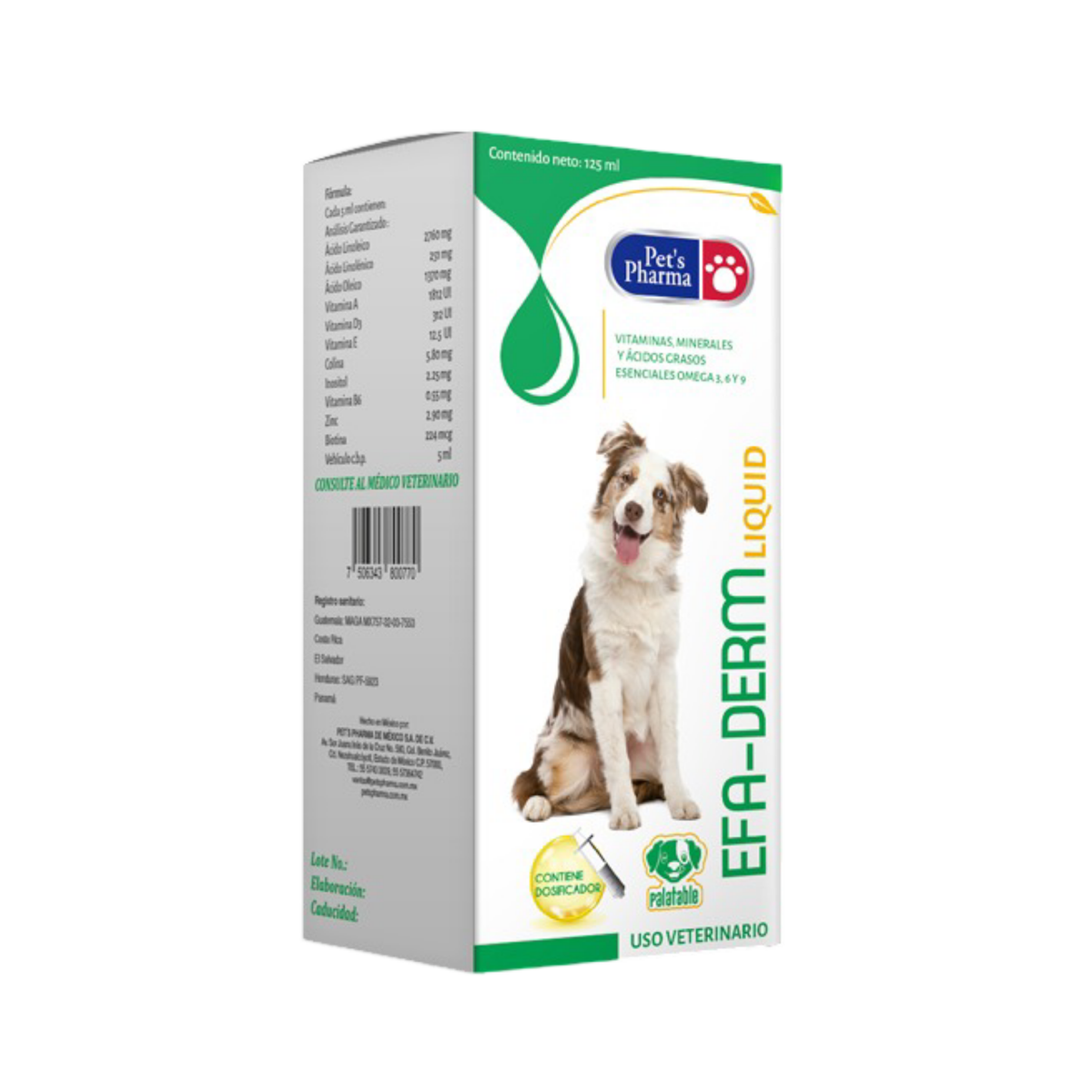 EFA-DERM LIQUID SOLUCIÓN 125 ml
