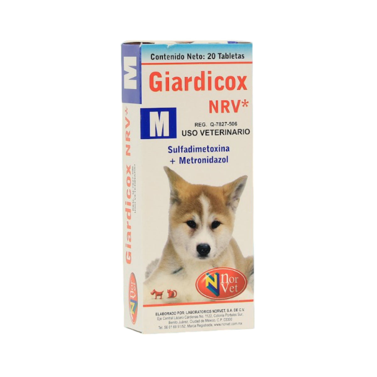 GIARDICOX M 20 tabs