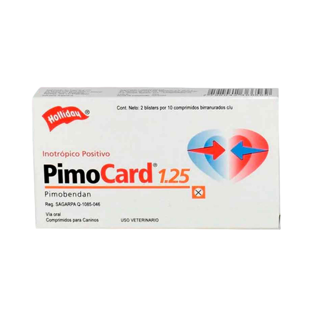 PIMOCARD 1.25 mg 20 tabs