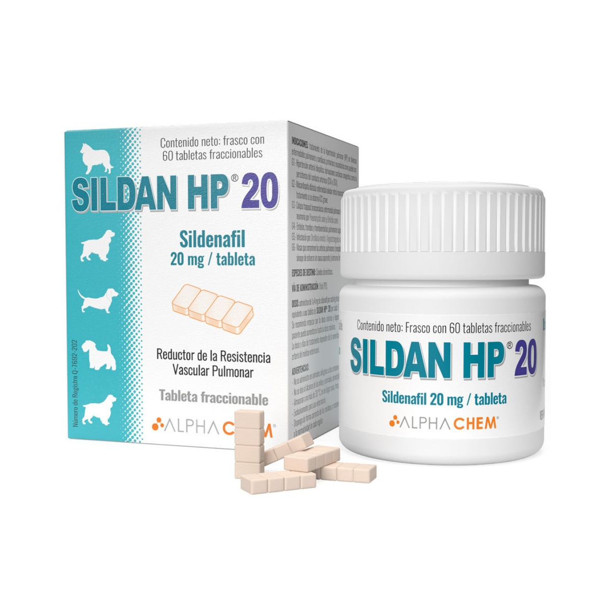 SILDAN HP 20 mg 60 tabs