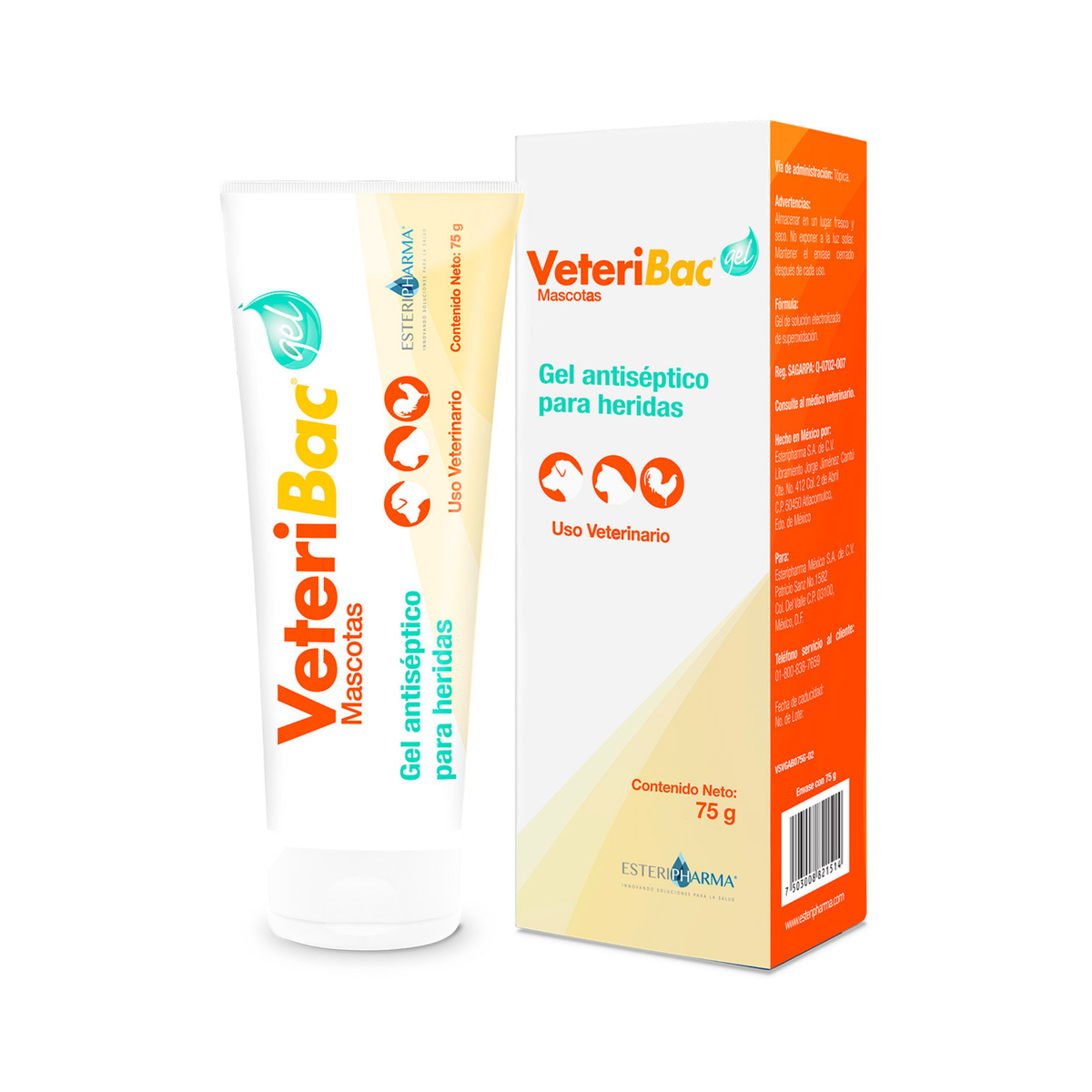 VETERIBAC GEL 75 g