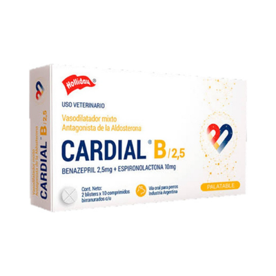 CARDIAL B/2.5 20 tabs