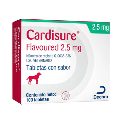 CARDISURE 2.5 mg 100 tabs