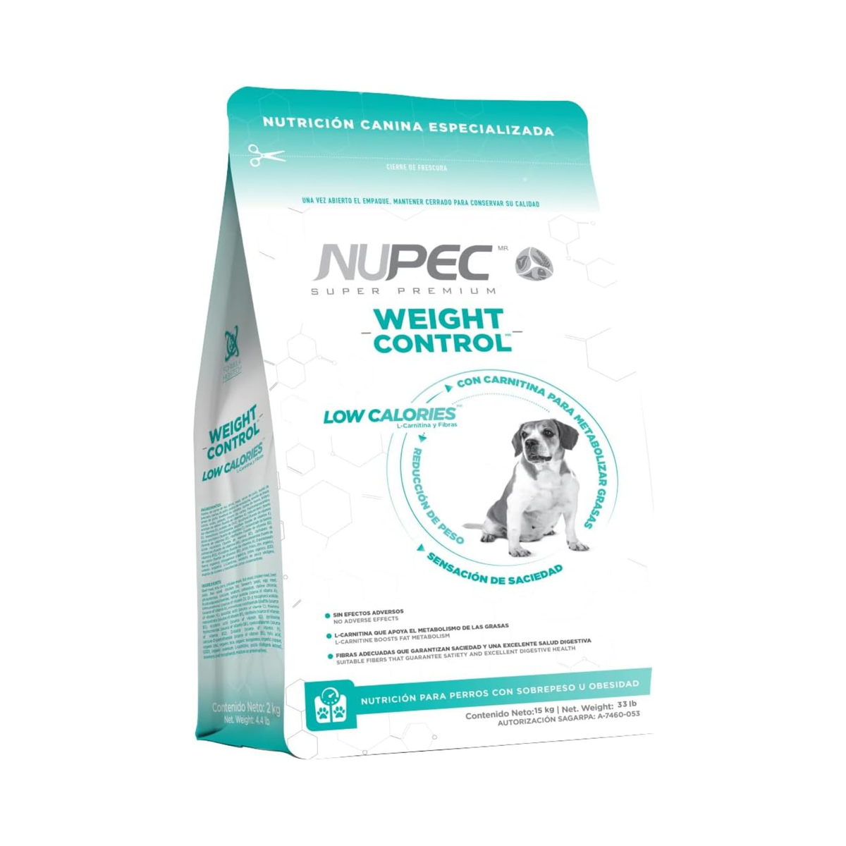 WEIGHT CONTROL 15 kg PERRO