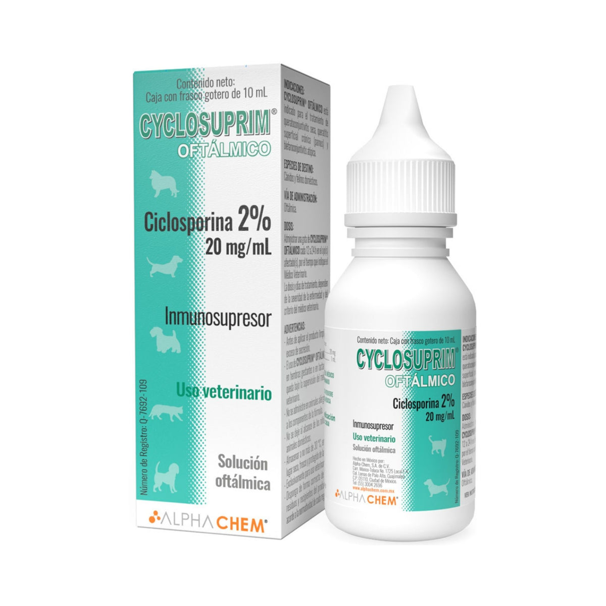 CYCLOSUPRIM 2% GOTAS 10 ml