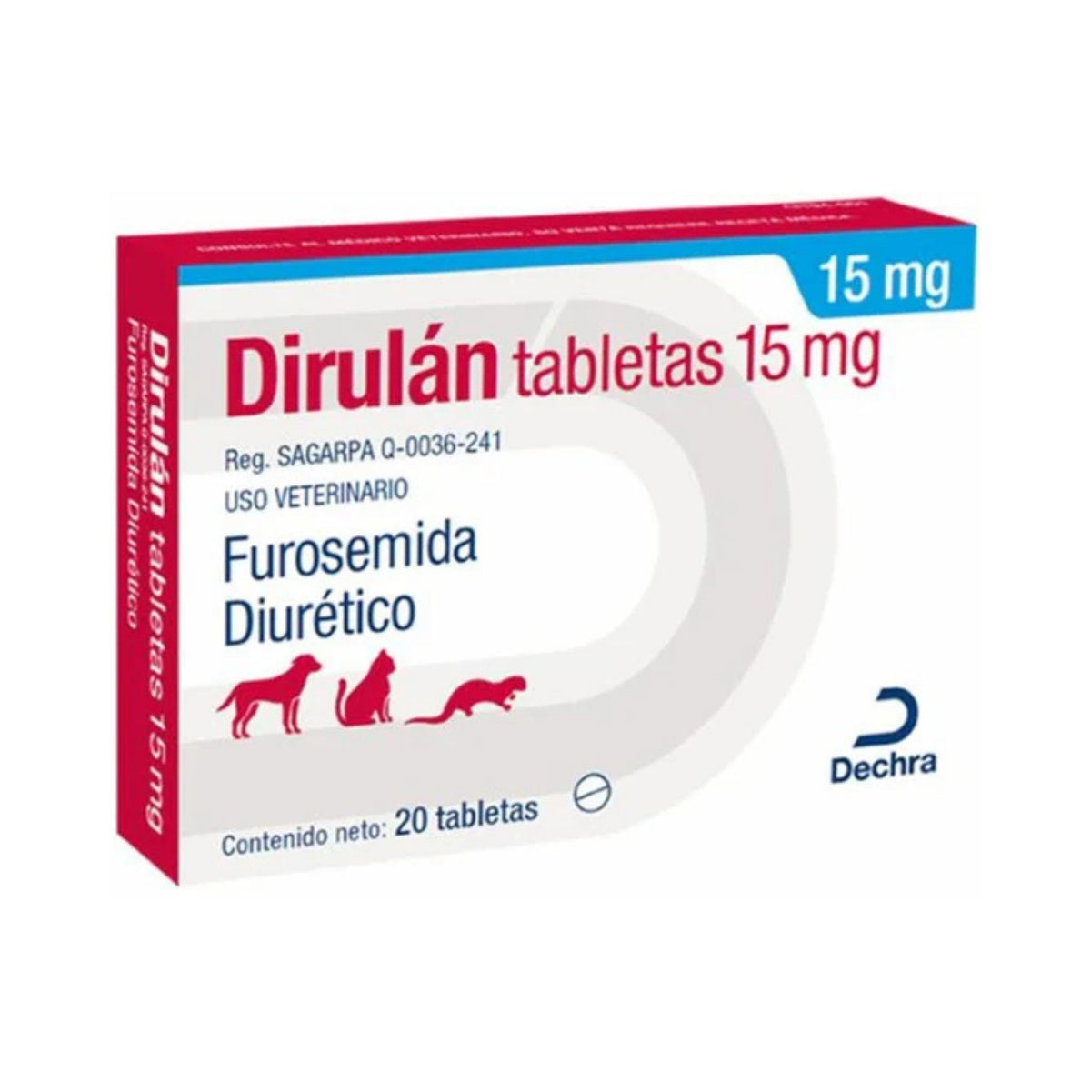 DIRULÁN 15 mg 20 tabs