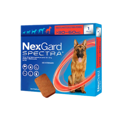 NEXGARD SPECTRA XL 30.1 a 60 kg 1 tab