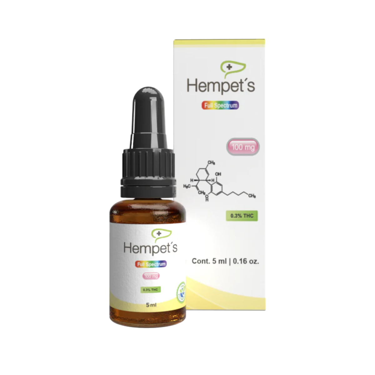 CBD FULL SPECTRUM 100 mg 5 ml