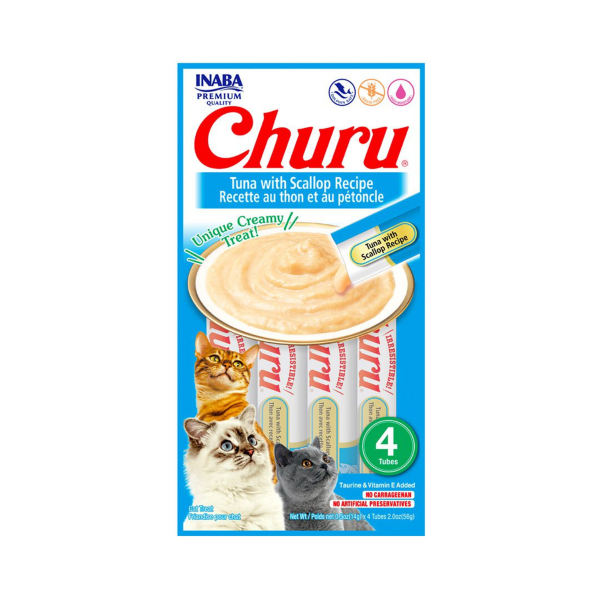 CHURU ATÚN CON VIEIRA CAJA (6 PZS)