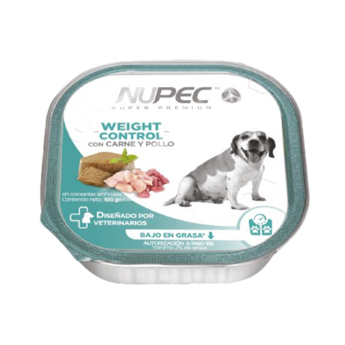 WEIGHT CONTROL lata 100 g PERRO