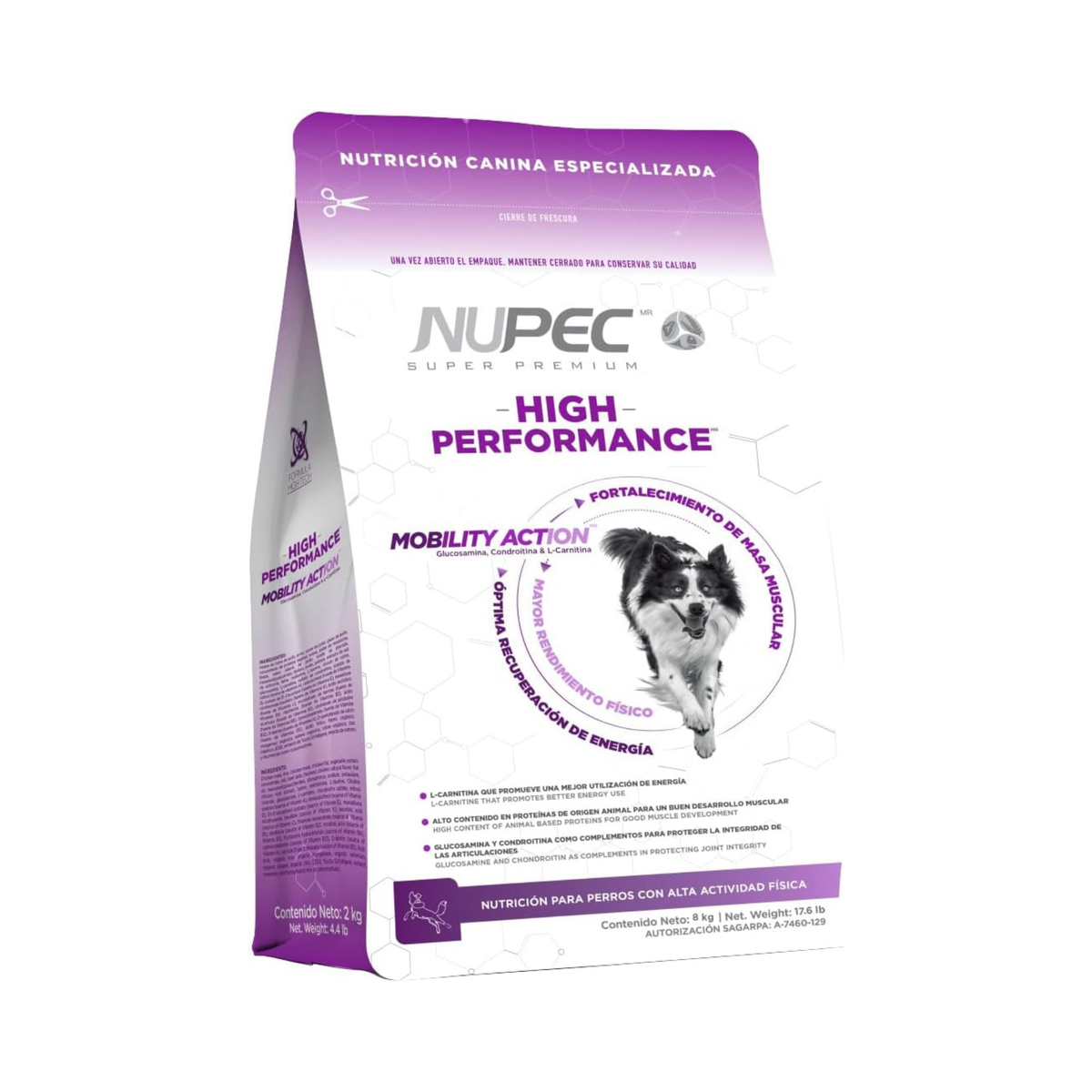 HIGH PERFORMANCE 8 kg PERRO