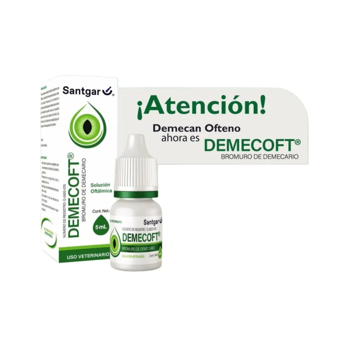 DEMECOFT (ANTES DEMECAN OFTENO) 5 ml