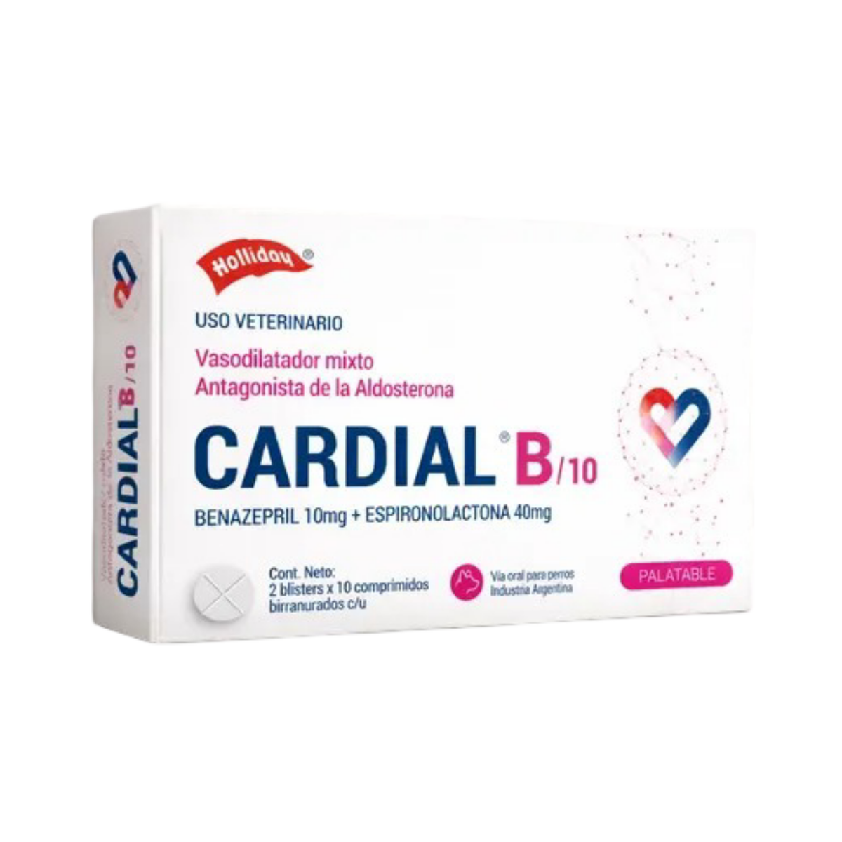 CARDIAL B/10 20 tabs
