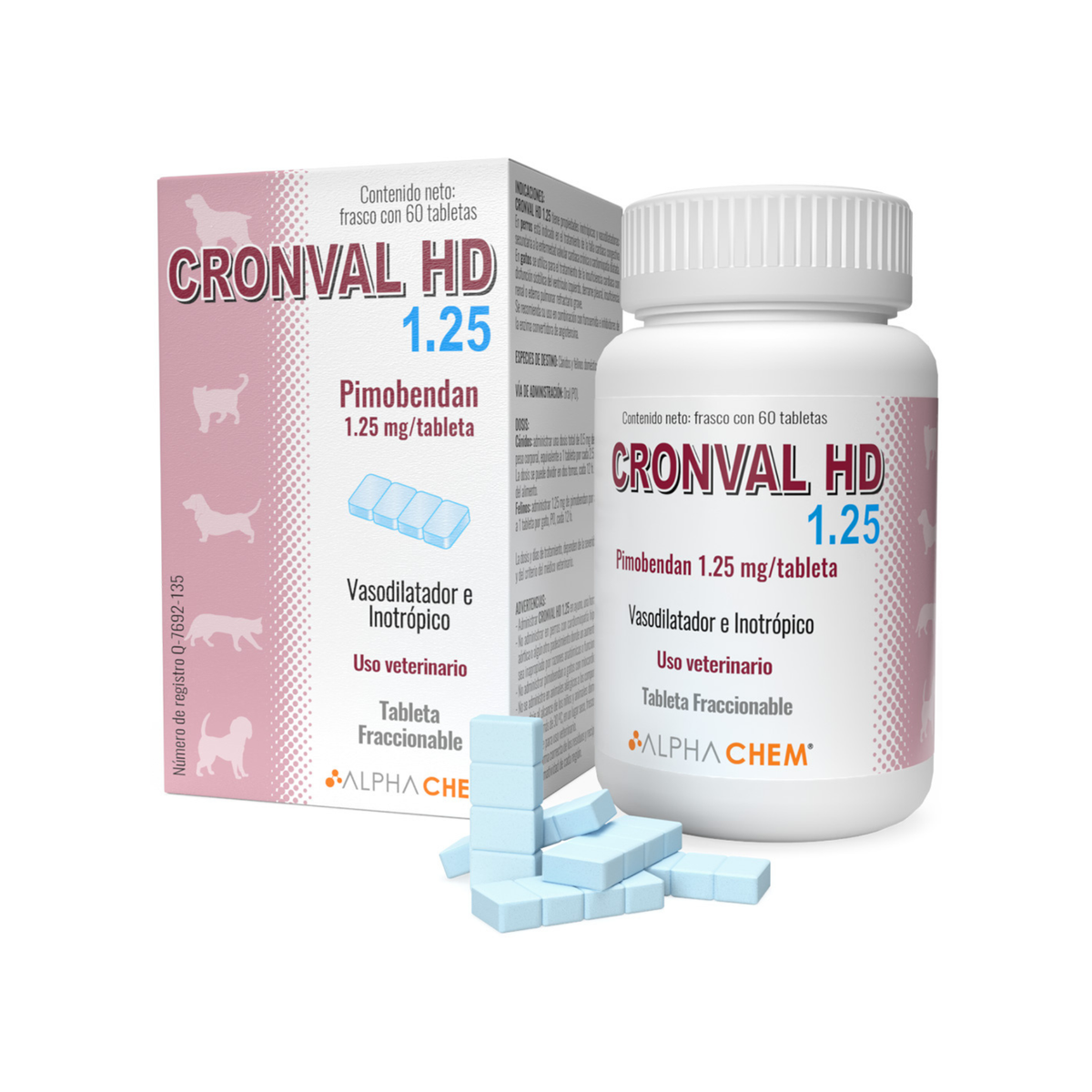 CRONVAL HD 1.25 mg 60 tabs