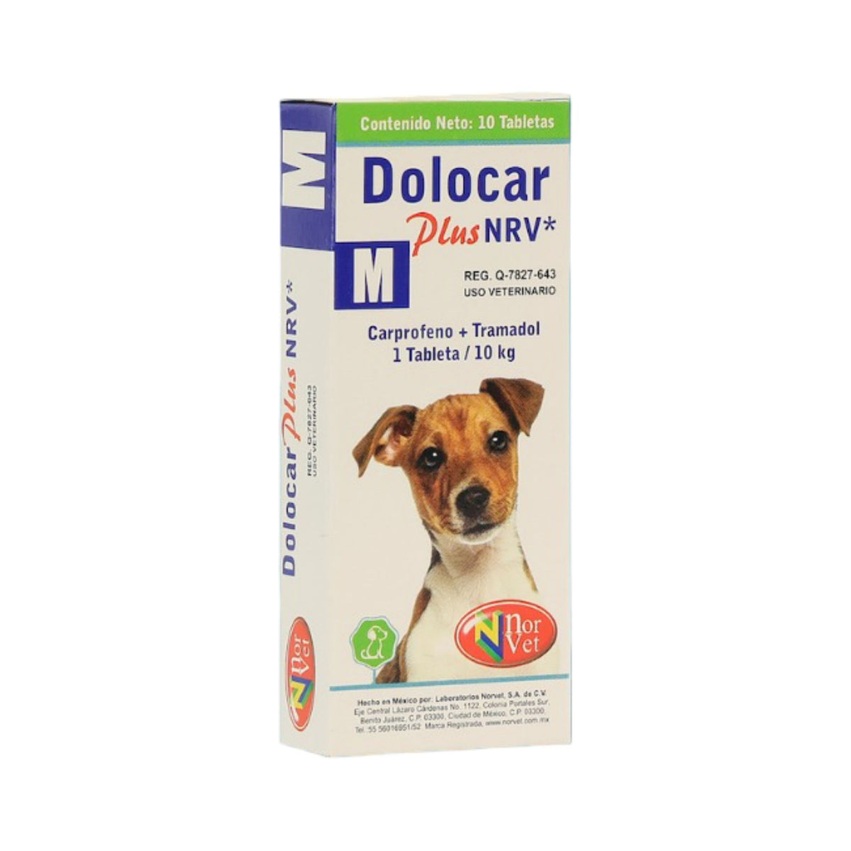 DOLOCAR PLUS M 10 tabs