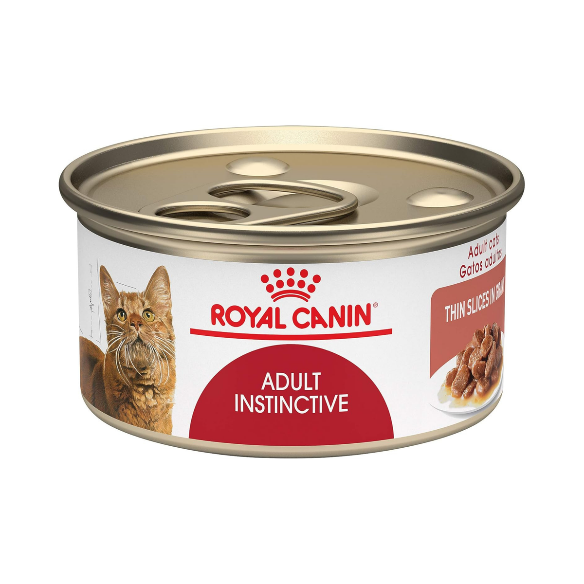 ADULT INSTINCTIVE THIN SLICES IN GRAVY lata 85 g. GATO