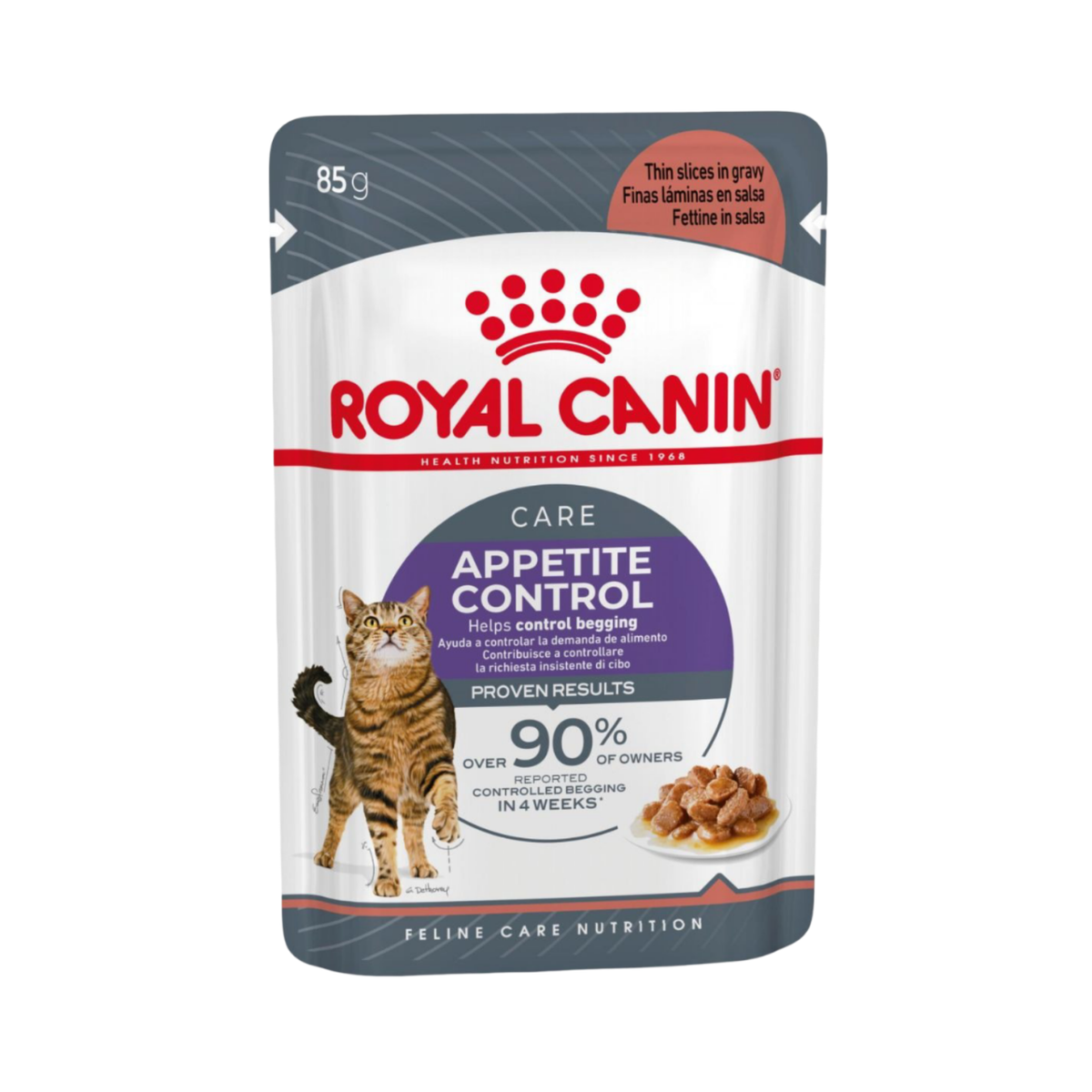 APPETITE CONTROL THIN SLICES 85 g GATO