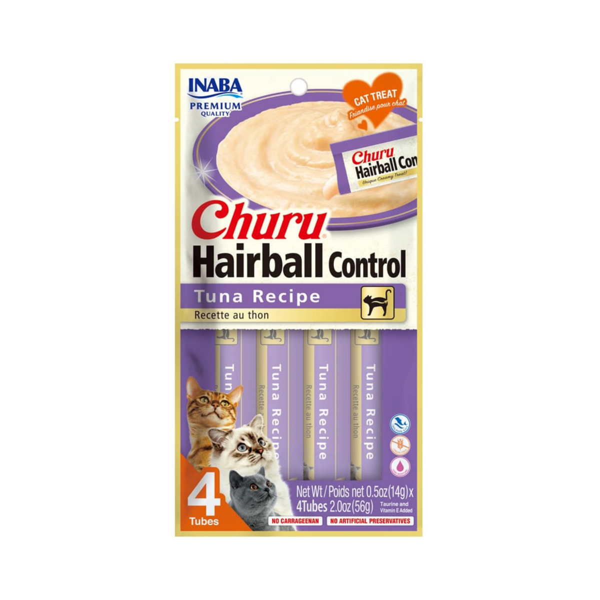CHURU HAIRBALL CONTROL ATÚN CAJA (6 PZS)