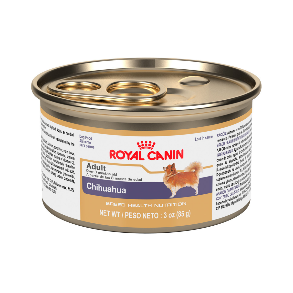 CHIHUAHUA ADULT LOAF IN SAUCE lata 85 g