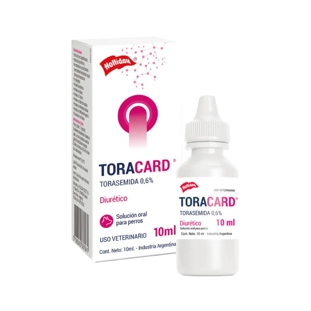TORACARD 600 mg 10 ml